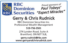 RBC Dominion Securies Brantford - Chris and Gerry Rudnick