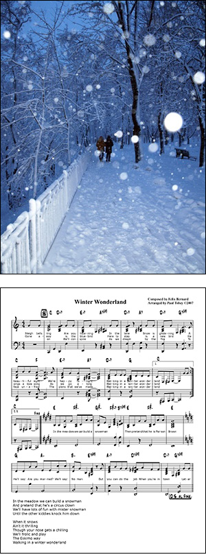 Winter Wonderland Sheet Music Free Winter Wonderland Sheet Music Free